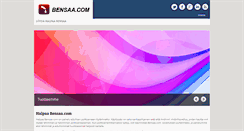 Desktop Screenshot of bensaa.com