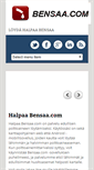 Mobile Screenshot of bensaa.com