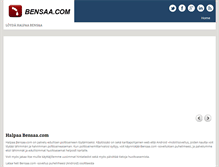 Tablet Screenshot of bensaa.com